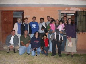 all of us after the service