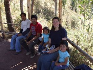 taking a break and having a snack